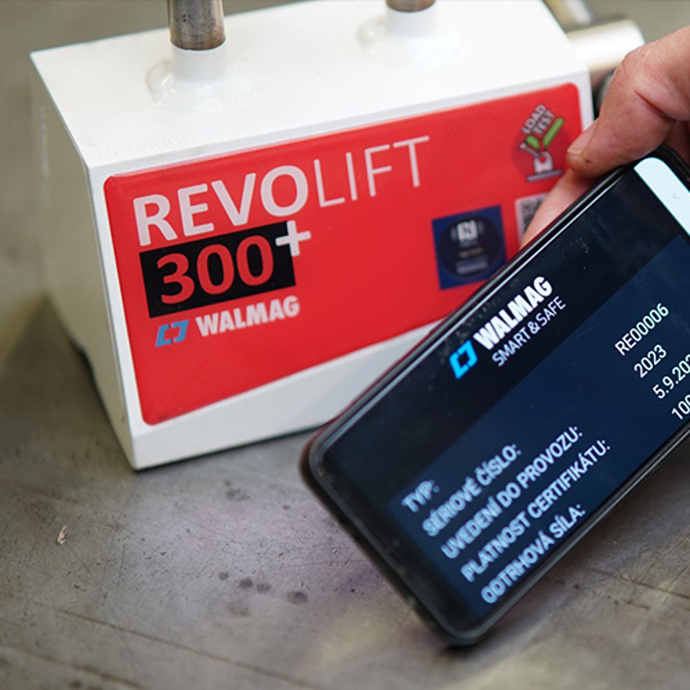 Permanent lifting magnet REVOLIFT