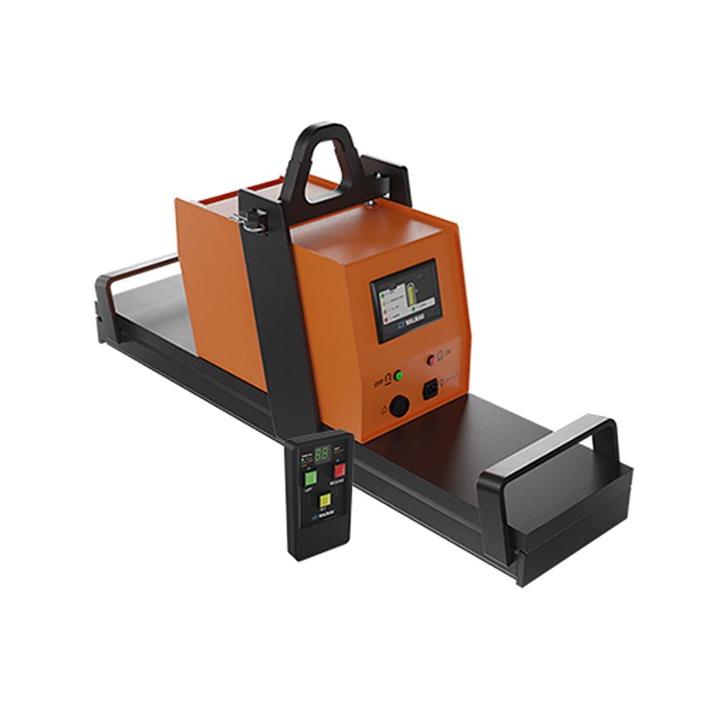 Lifting magnet with remote control